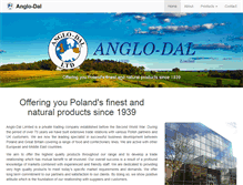 Tablet Screenshot of anglo-dal.com